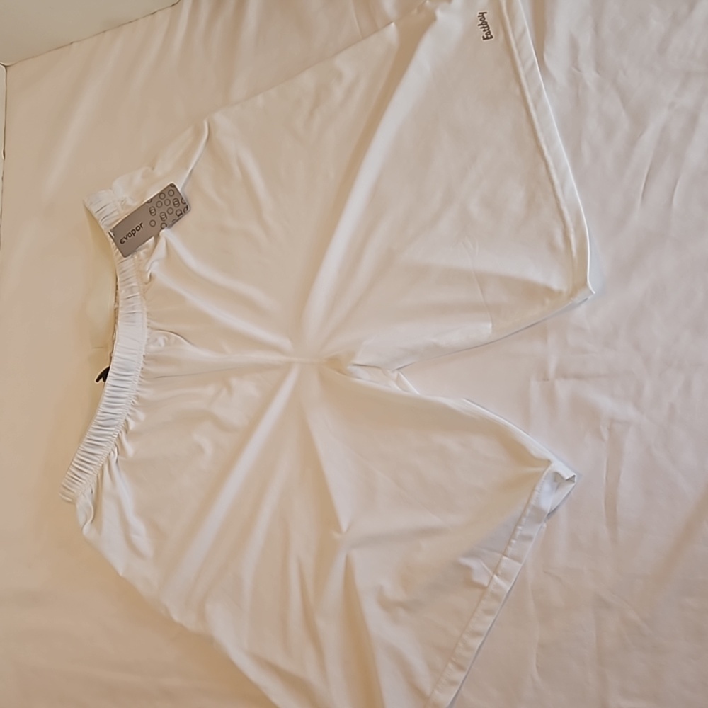 Eastbay White Athletic Shorts L EVAPOR Tech Drawstring Gym Sport NWT - Picture 11 of 17